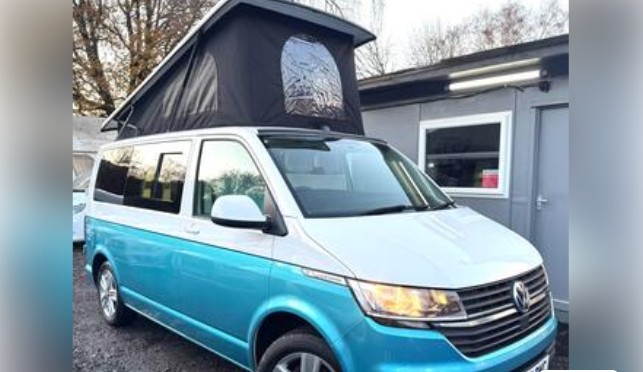 T6.1 Campervan · Cyan